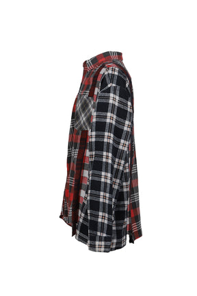 FLANNEL SHIRT -> 7 CUTS WIDE SHIRT / ASSORT