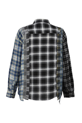 FLANNEL SHIRT -> 7 CUTS WIDE SHIRT / ASSORT