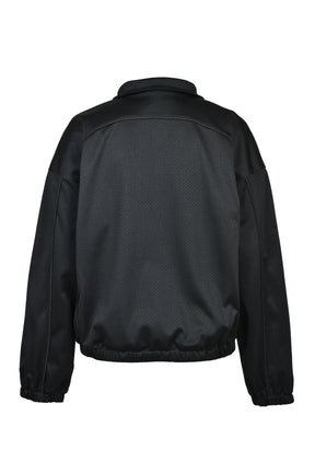 BH LOGO MESH TRACK JACKET / BLK