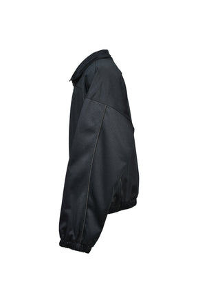 BH LOGO MESH TRACK JACKET / BLK
