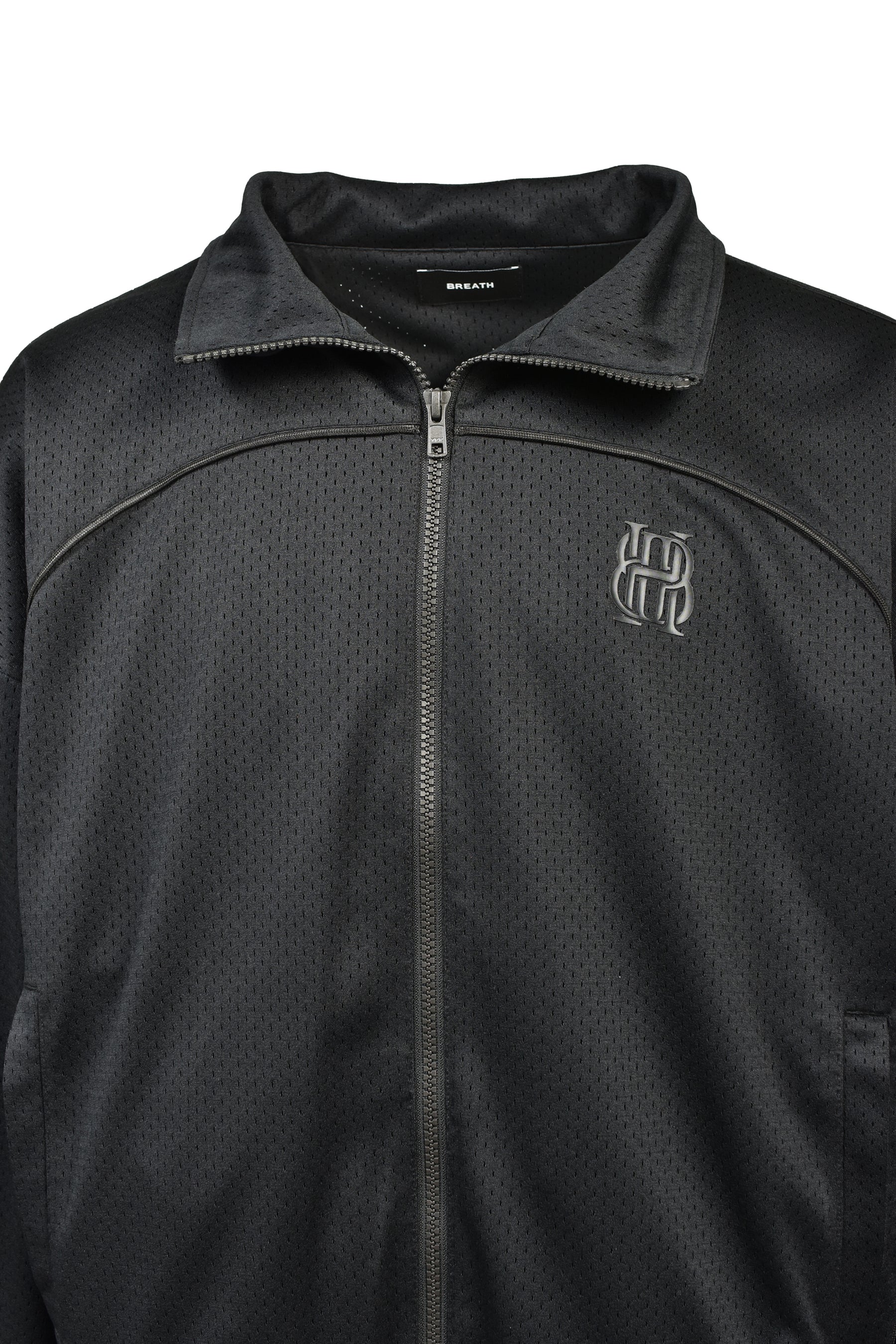 BH LOGO MESH TRACK JACKET / BLK