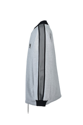 BREATH × Needles TRACK COACH JACKET - SWEAT / GRY BLK