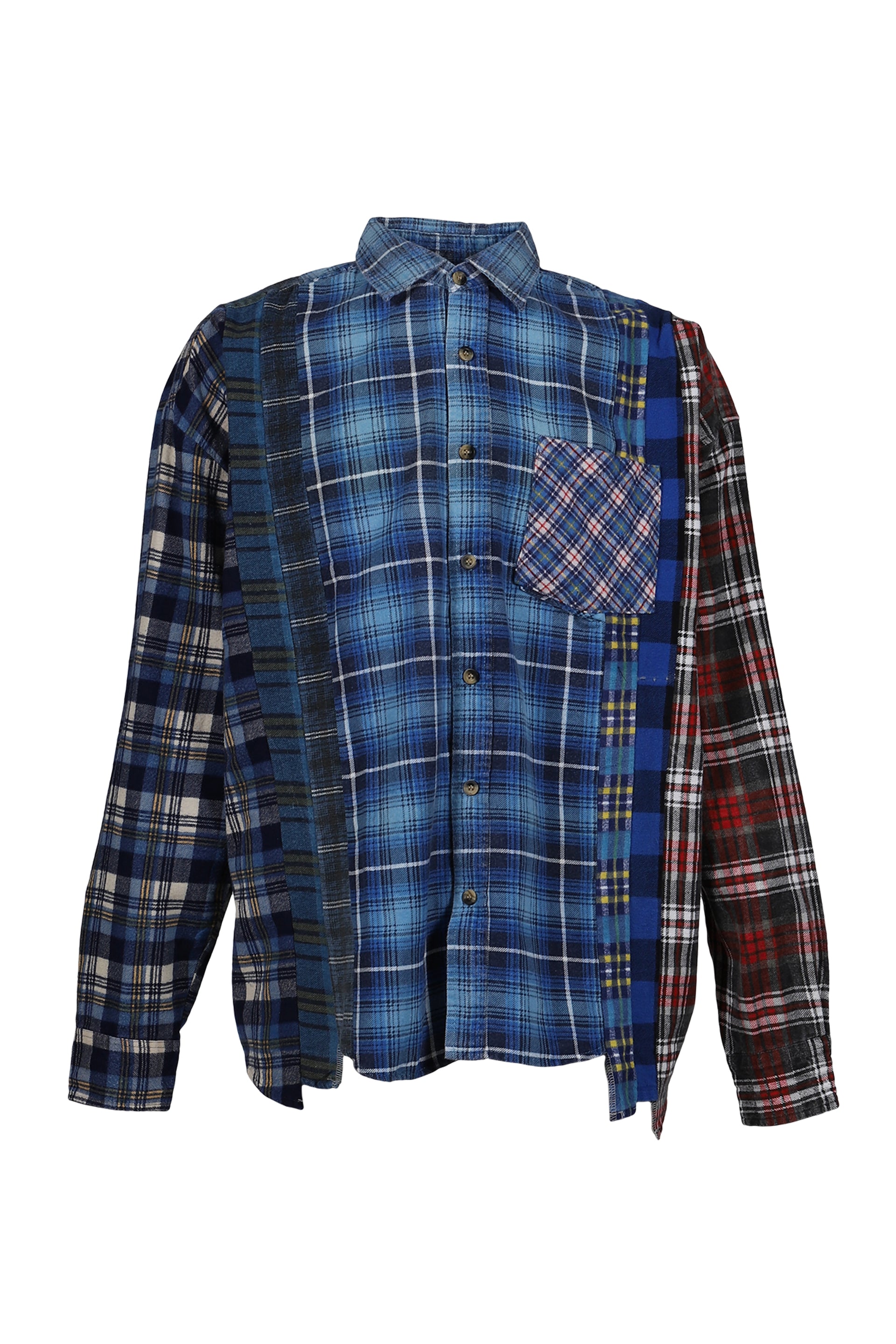 FLANNEL SHIRT -> 7 CUTS WIDE SHIRT / ASSORT