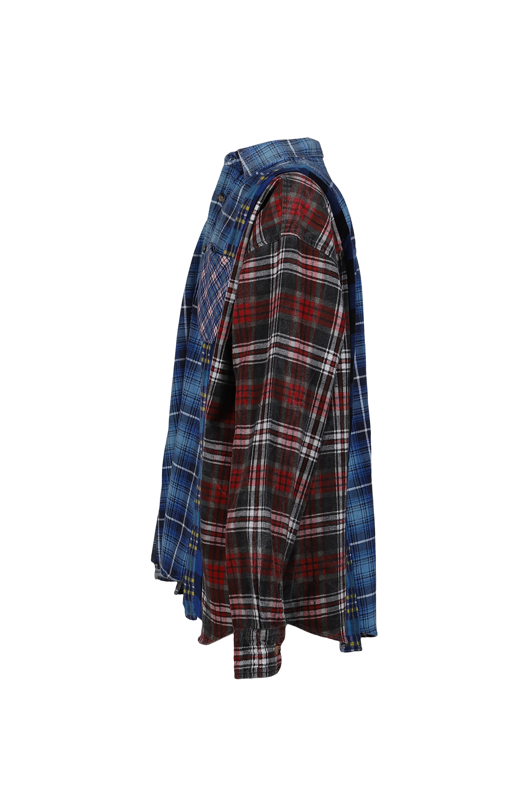 FLANNEL SHIRT -> 7 CUTS WIDE SHIRT / ASSORT