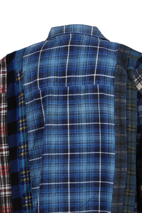 FLANNEL SHIRT -> 7 CUTS WIDE SHIRT / ASSORT