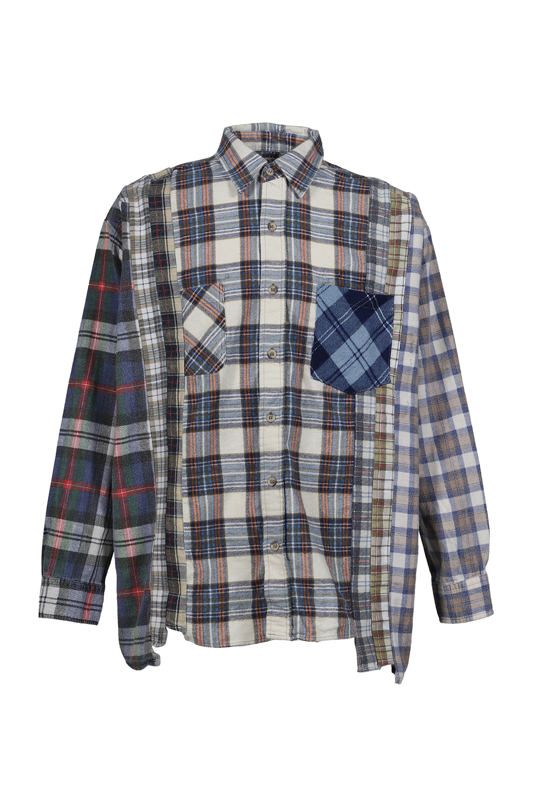 FLANNEL SHIRT -> 7 CUTS WIDE SHIRT / ASSORT
