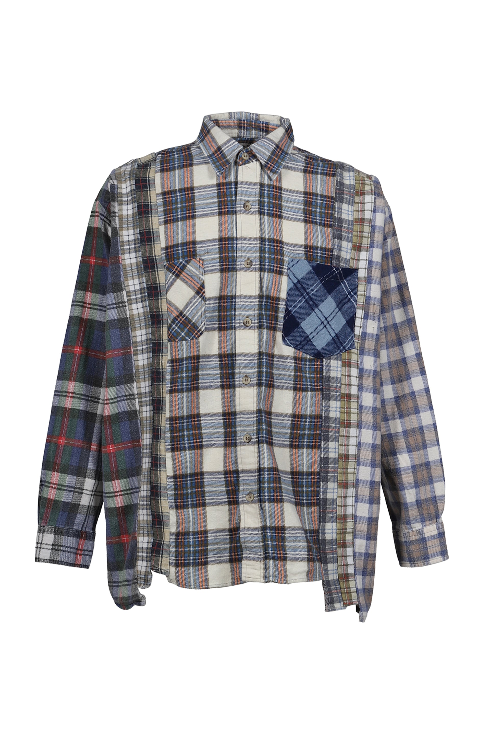 FLANNEL SHIRT -> 7 CUTS WIDE SHIRT / ASSORT