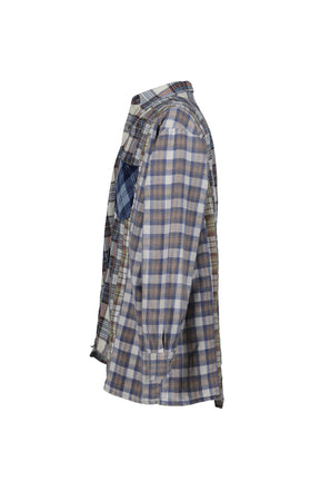 FLANNEL SHIRT -> 7 CUTS WIDE SHIRT / ASSORT
