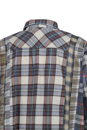 FLANNEL SHIRT -> 7 CUTS WIDE SHIRT / ASSORT