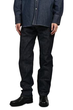 BBJ_DENIM PANTS/REGID / BLU