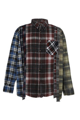 FLANNEL SHIRT -> 7 CUTS WIDE SHIRT / ASSORT