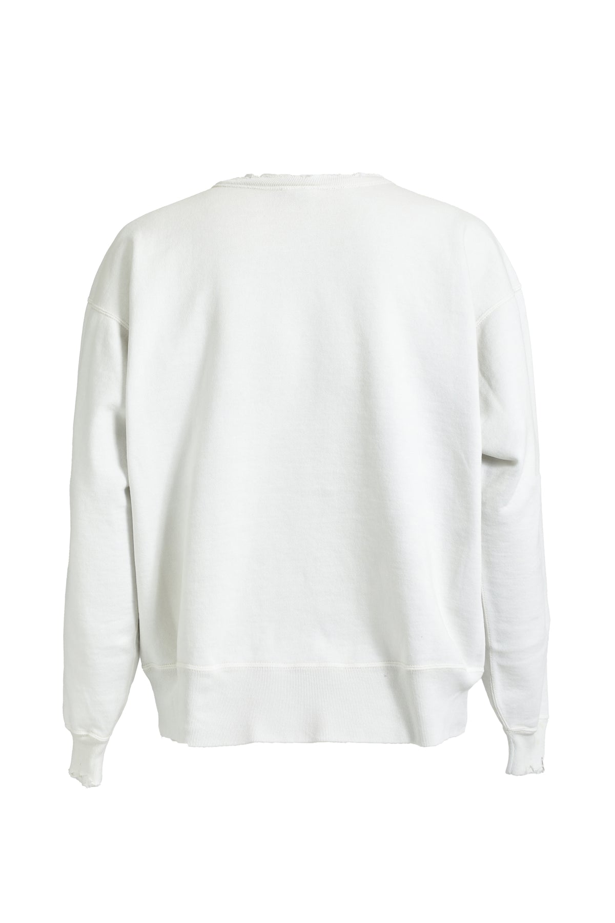 BJ_CREW NECK SWEAT/YOUNG / WHT