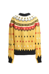 MONCLER CREW NECK / YEL MULTI 107