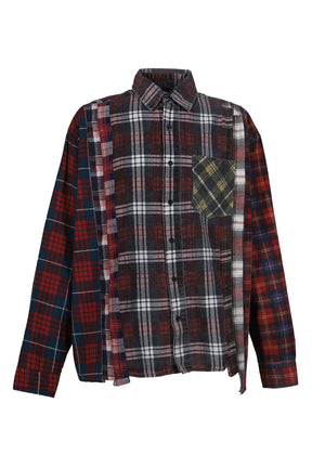 FLANNEL SHIRT -> 7 CUTS WIDE SHIRT / ASSORT