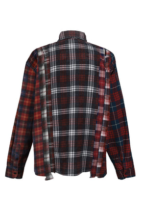 FLANNEL SHIRT -> 7 CUTS WIDE SHIRT / ASSORT