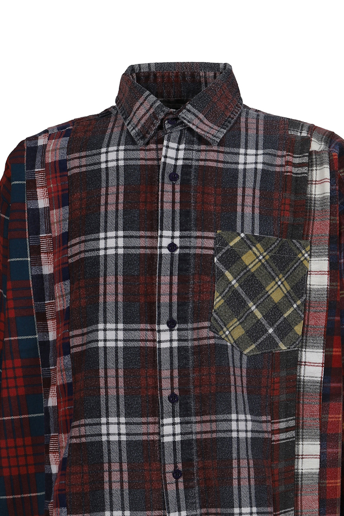 FLANNEL SHIRT -> 7 CUTS WIDE SHIRT / ASSORT