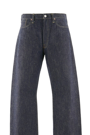 BBJ_DENIM PANTS/REGID / BLU