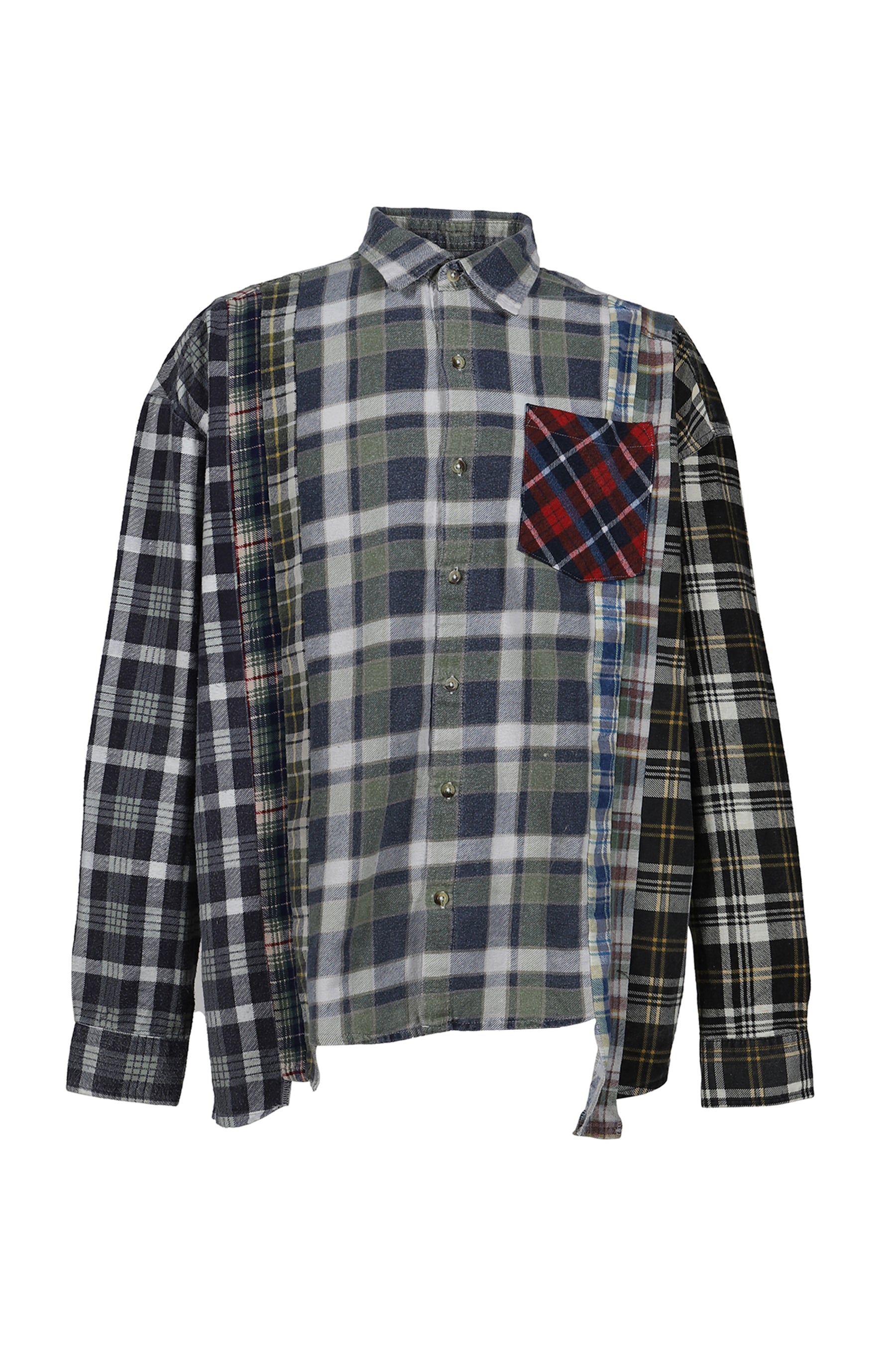 FLANNEL SHIRT -> 7 CUTS WIDE SHIRT / ASSORT