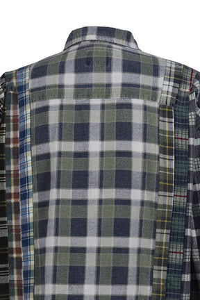 FLANNEL SHIRT -> 7 CUTS WIDE SHIRT / ASSORT