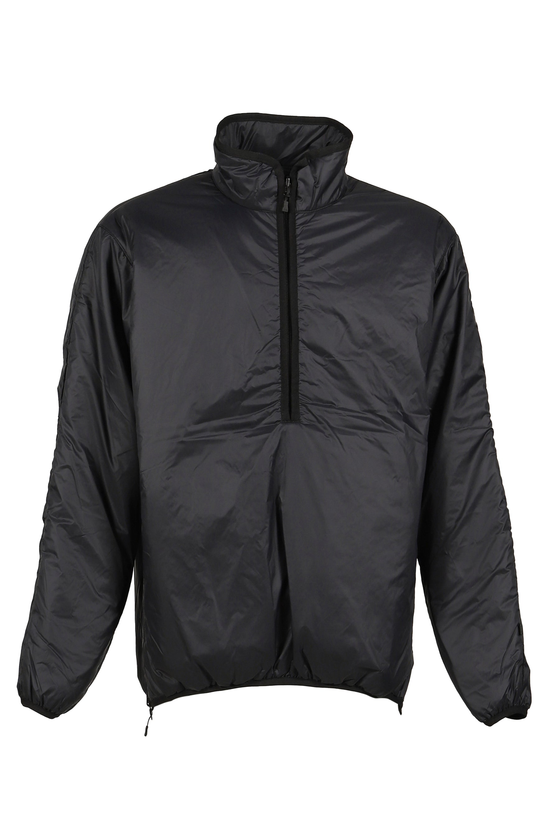 TECH REVERSIBLE PULLOVER PUFF JACKET / BLK