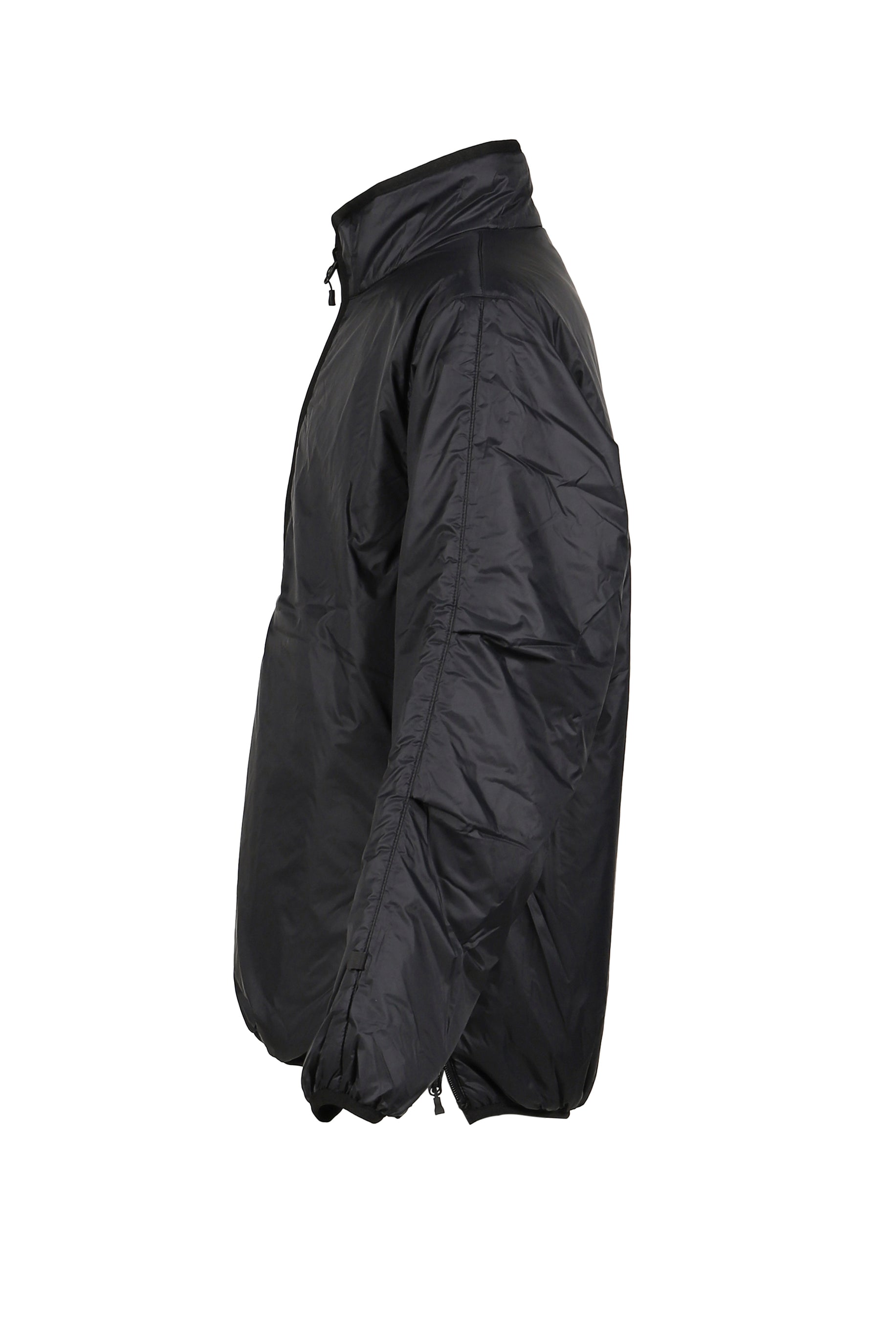 TECH REVERSIBLE PULLOVER PUFF JACKET / BLK