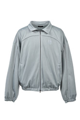 BH LOGO MESH TRACK JACKET / GRY