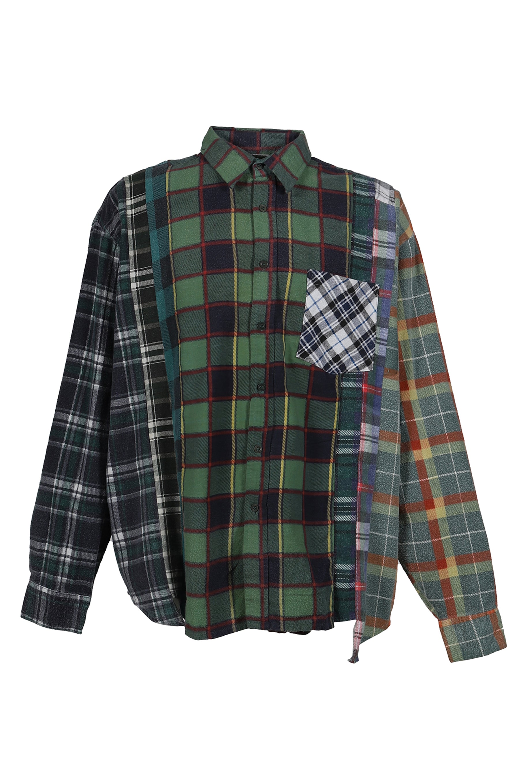 FLANNEL SHIRT -> 7 CUTS WIDE SHIRT / ASSORT
