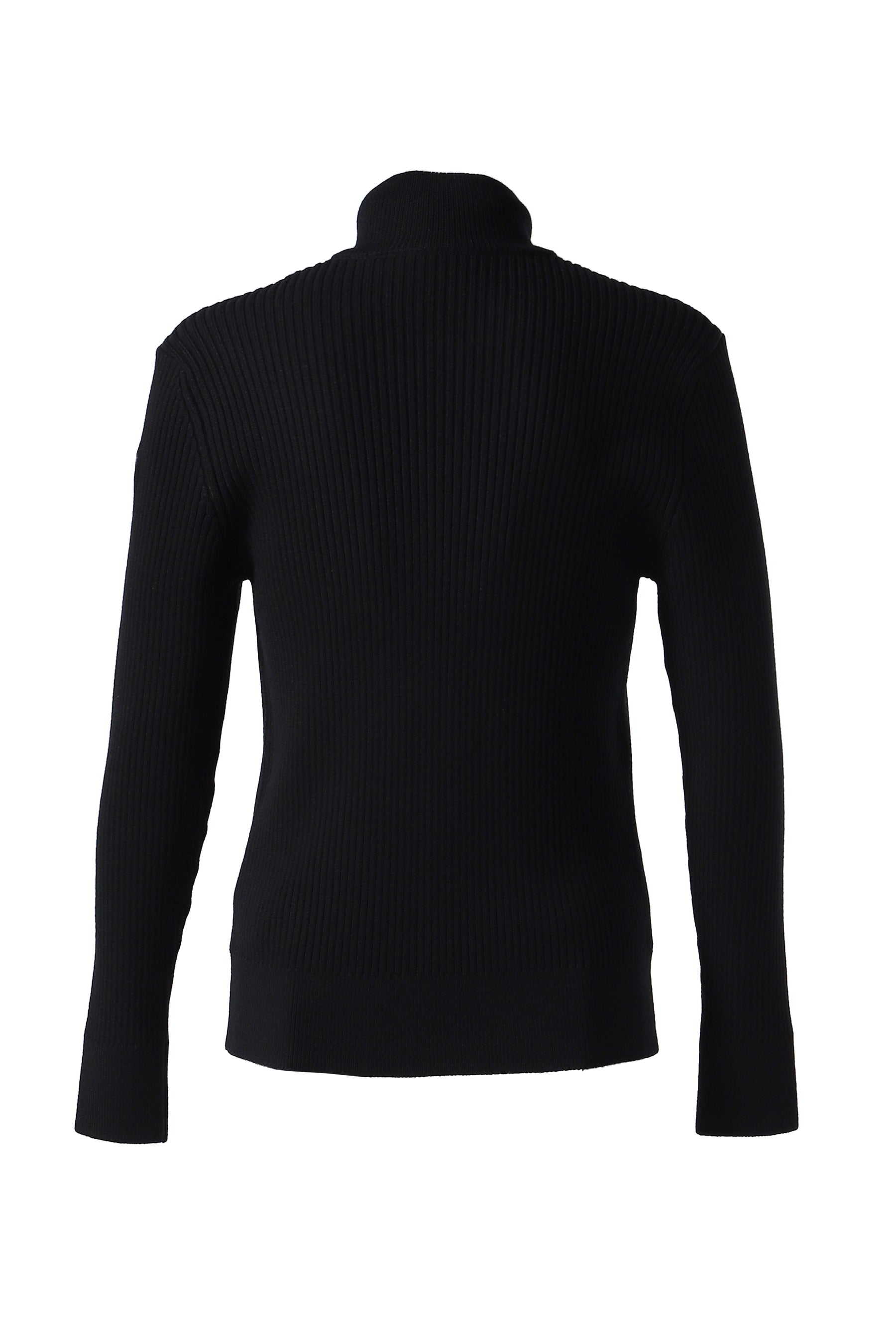 ZIP UP KNIT / BLK (999)