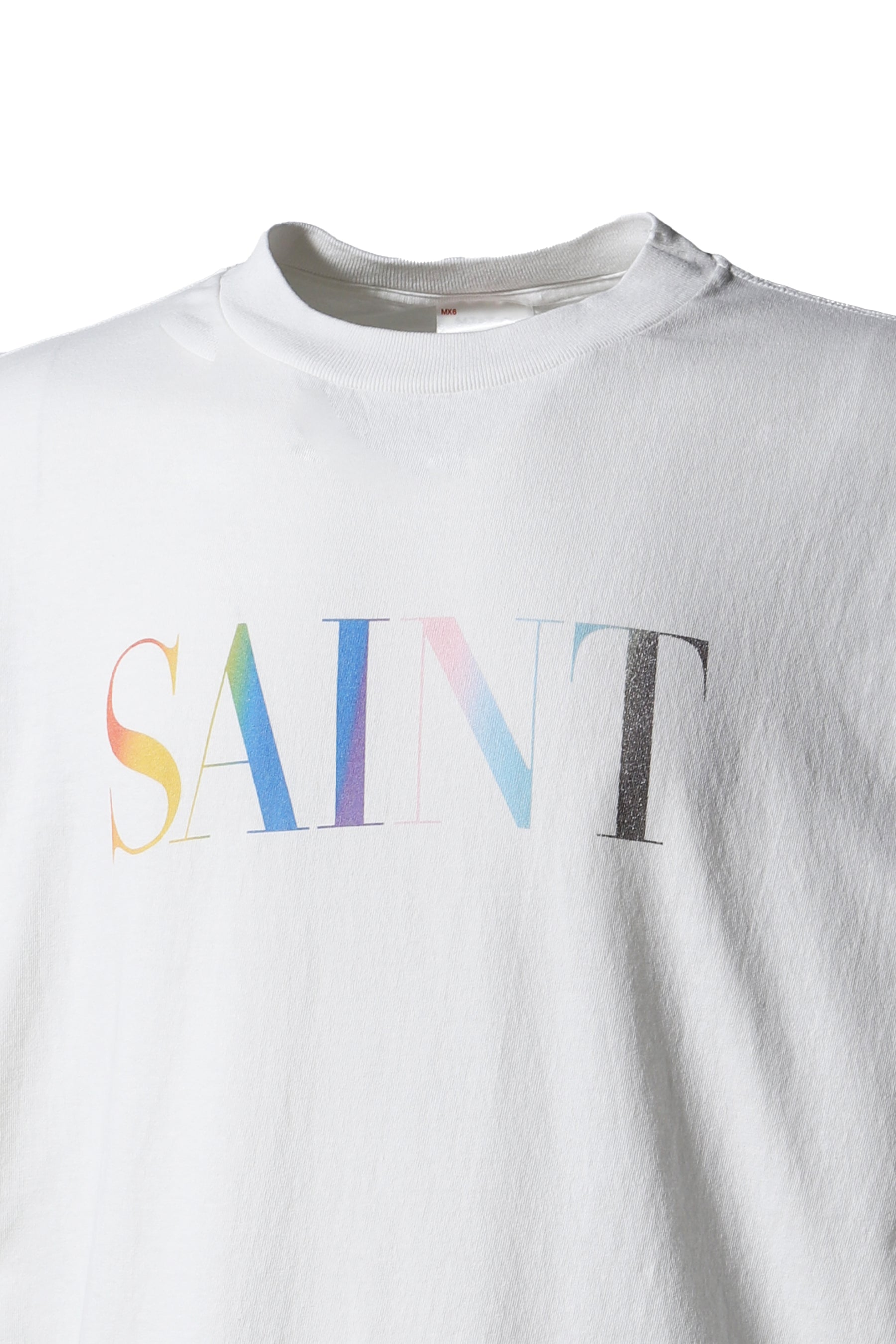 SS TEE/RAINBOW SAINT / WHT