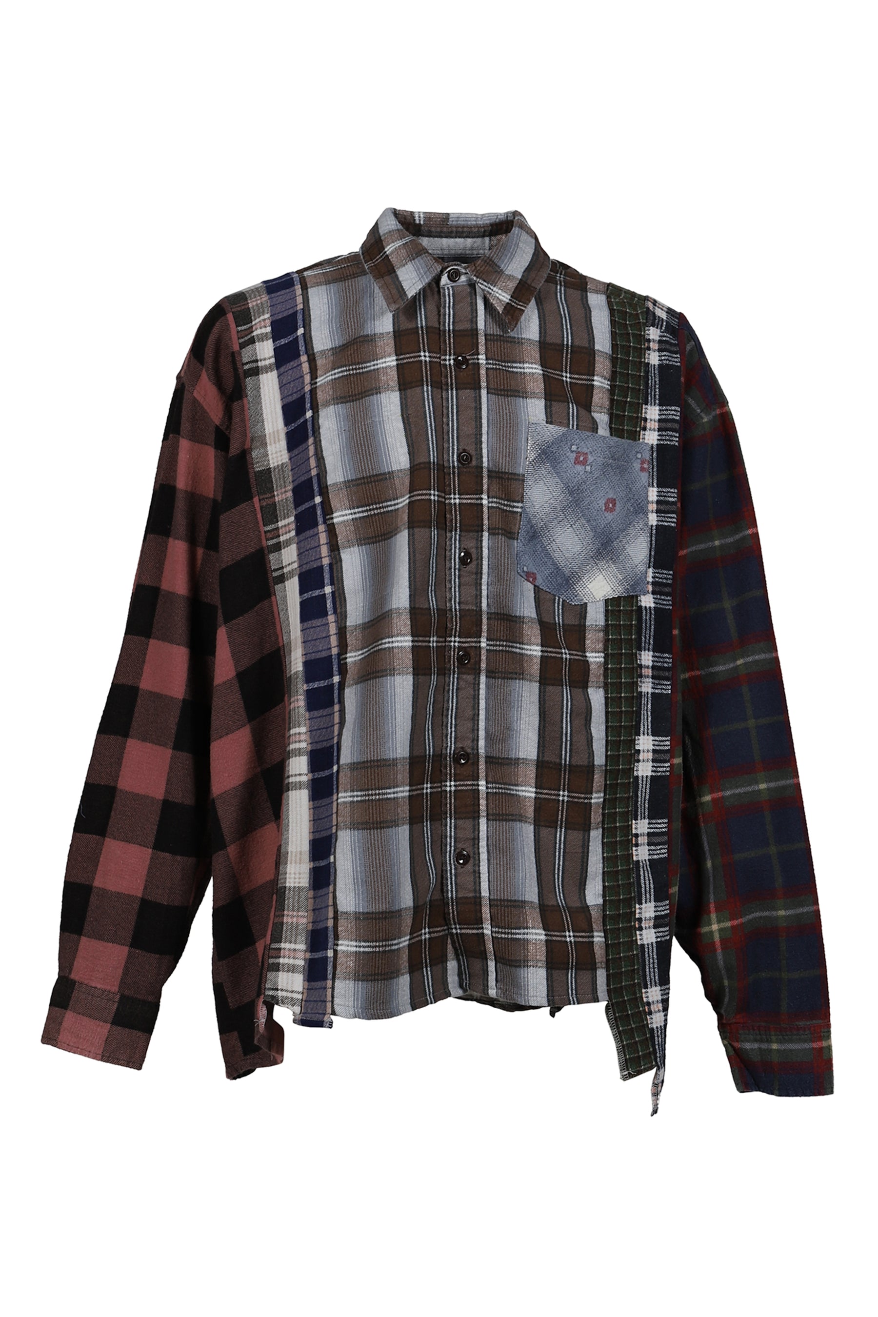 FLANNEL SHIRT -> 7 CUTS WIDE SHIRT / ASSORT