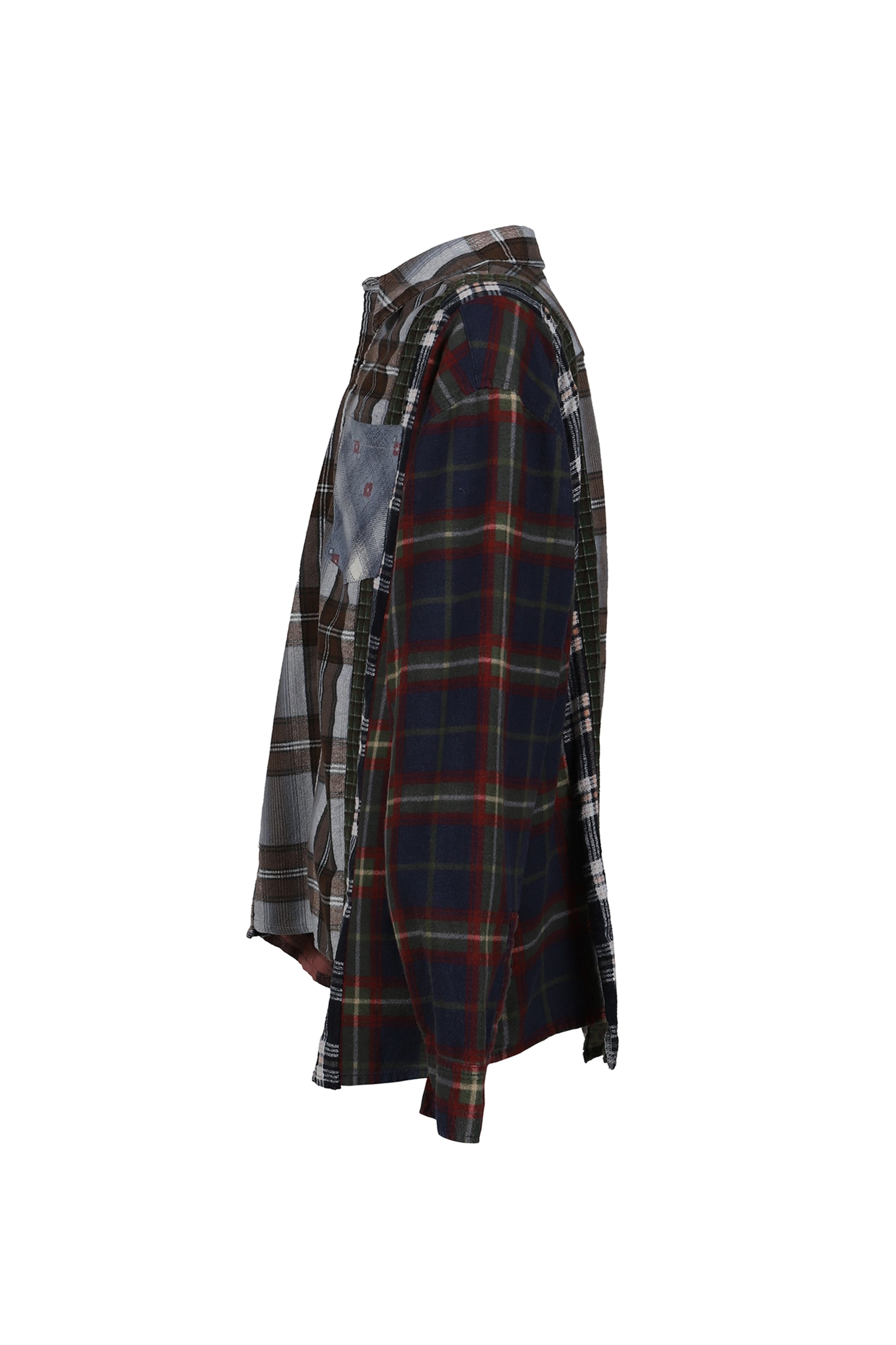 FLANNEL SHIRT -> 7 CUTS WIDE SHIRT / ASSORT