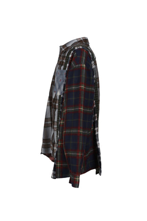 FLANNEL SHIRT -> 7 CUTS WIDE SHIRT / ASSORT