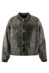 SAINT Mxxxxxx セントマイケル SS26 BBJ_LEATHER JACKET/LEATHER / BLK