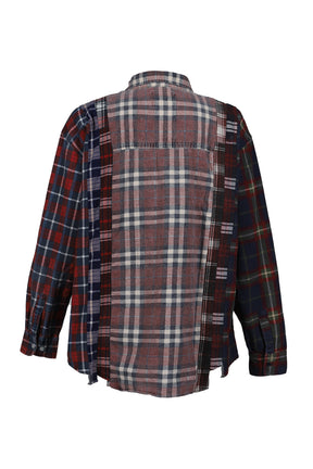 FLANNEL SHIRT -> 7 CUTS WIDE SHIRT / ASSORT