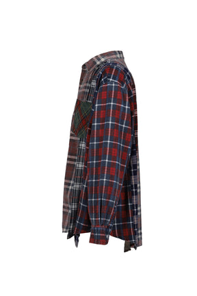 FLANNEL SHIRT -> 7 CUTS WIDE SHIRT / ASSORT