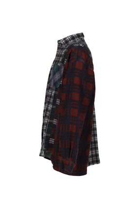 FLANNEL SHIRT -> 7 CUTS WIDE SHIRT / ASSORT