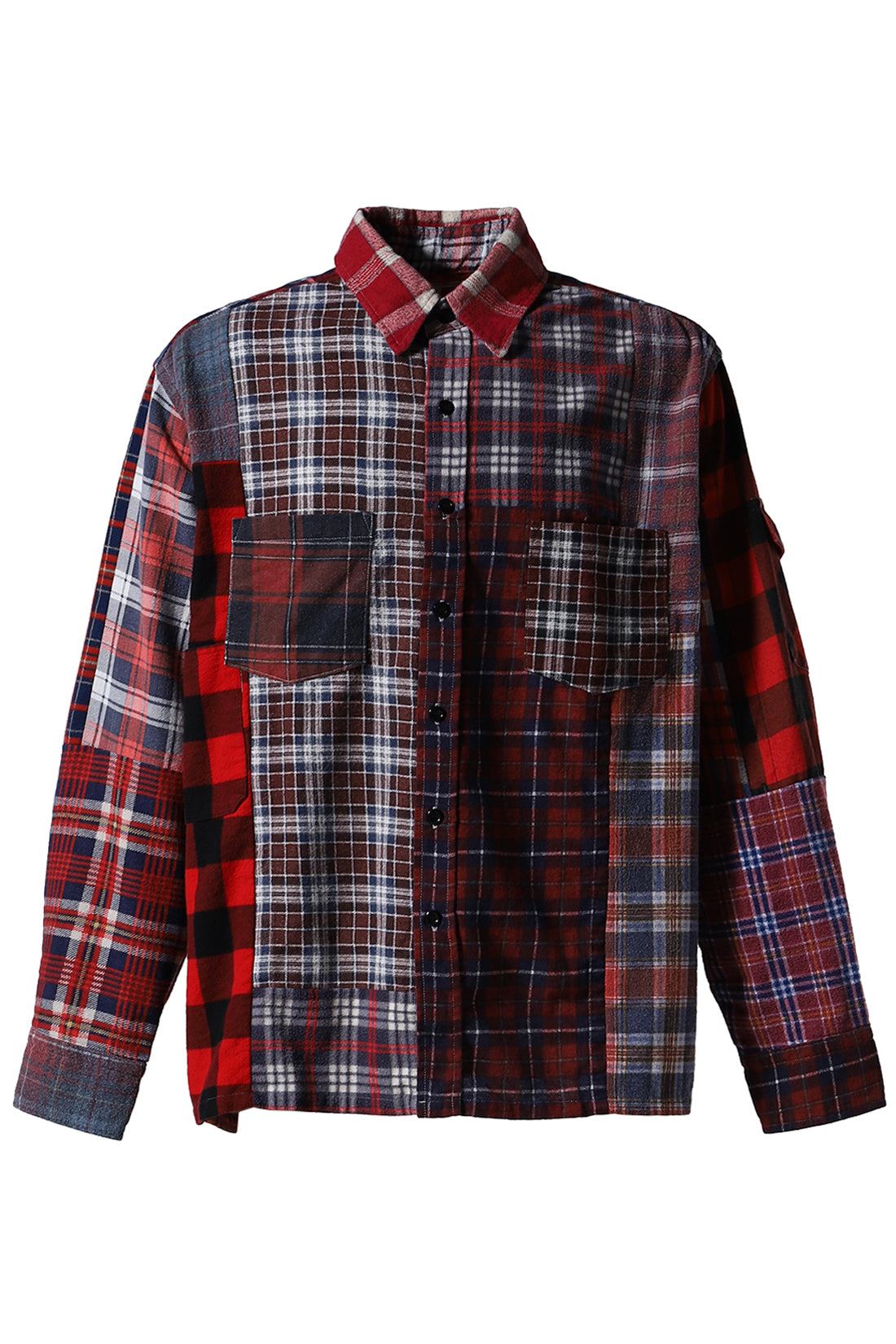 FLANNEL SHIRT -> STRAIGHT HEM SHIRT / ASSORTED