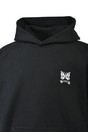 BREATH × Needles TRACK HOODY - SWEAT / BLK WHT