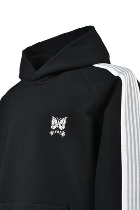 BREATH × Needles TRACK HOODY - SWEAT / BLK WHT