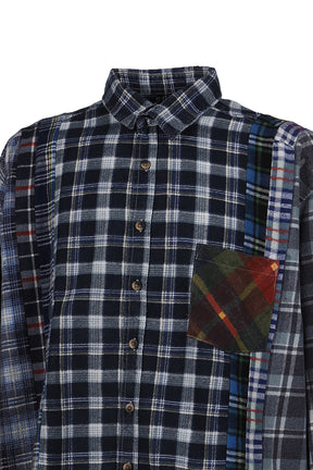 FLANNEL SHIRT -> 7 CUTS WIDE SHIRT / ASSORT