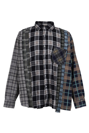 FLANNEL SHIRT -> 7 CUTS WIDE SHIRT / ASSORT