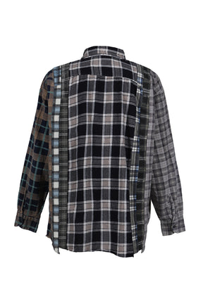 FLANNEL SHIRT -> 7 CUTS WIDE SHIRT / ASSORT