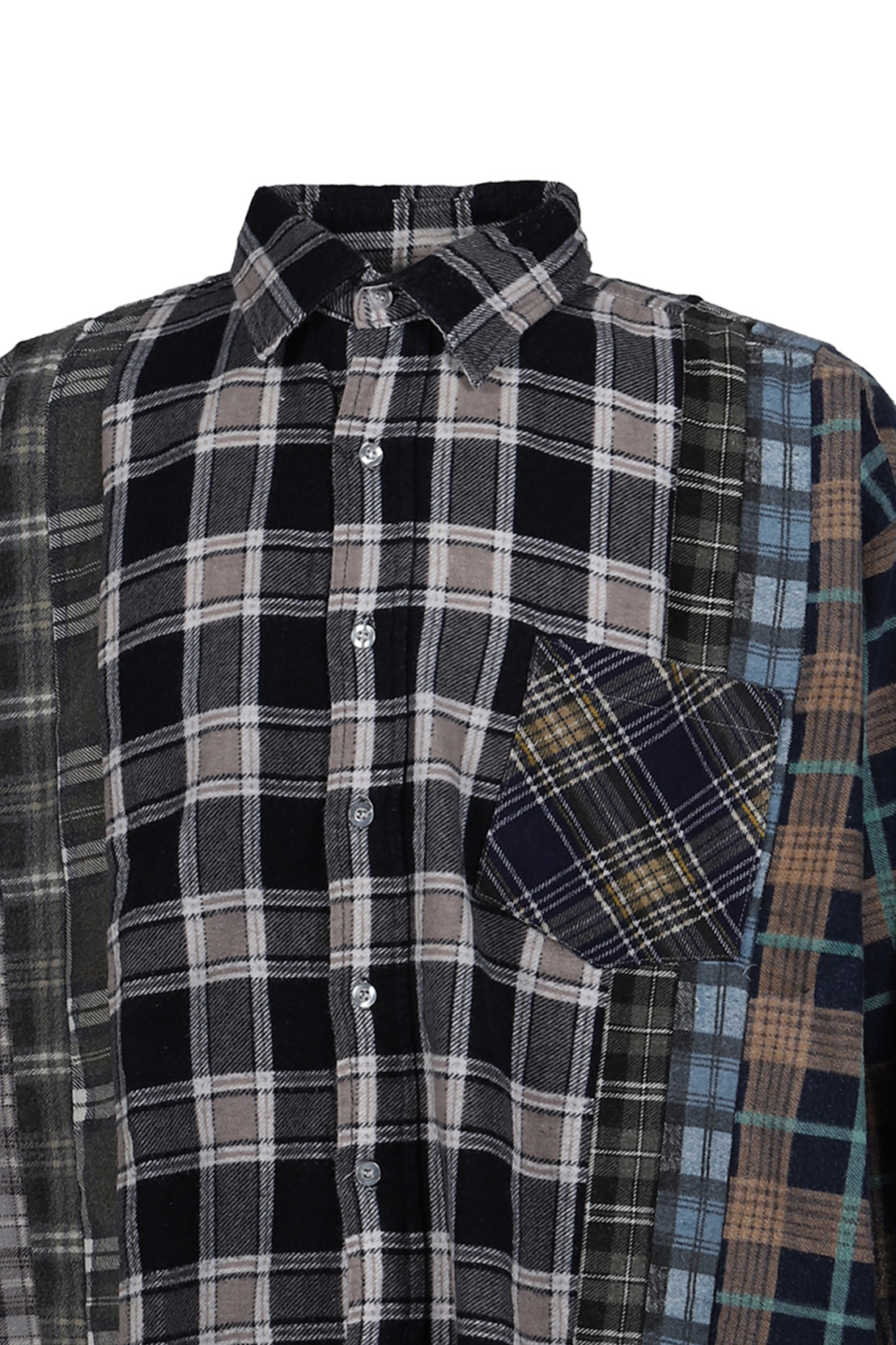 FLANNEL SHIRT -> 7 CUTS WIDE SHIRT / ASSORT