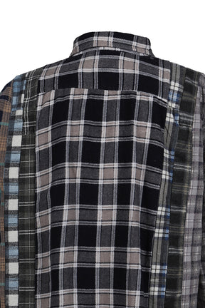 FLANNEL SHIRT -> 7 CUTS WIDE SHIRT / ASSORT
