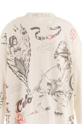 ALX_LS TEE/DRAWING / WHT