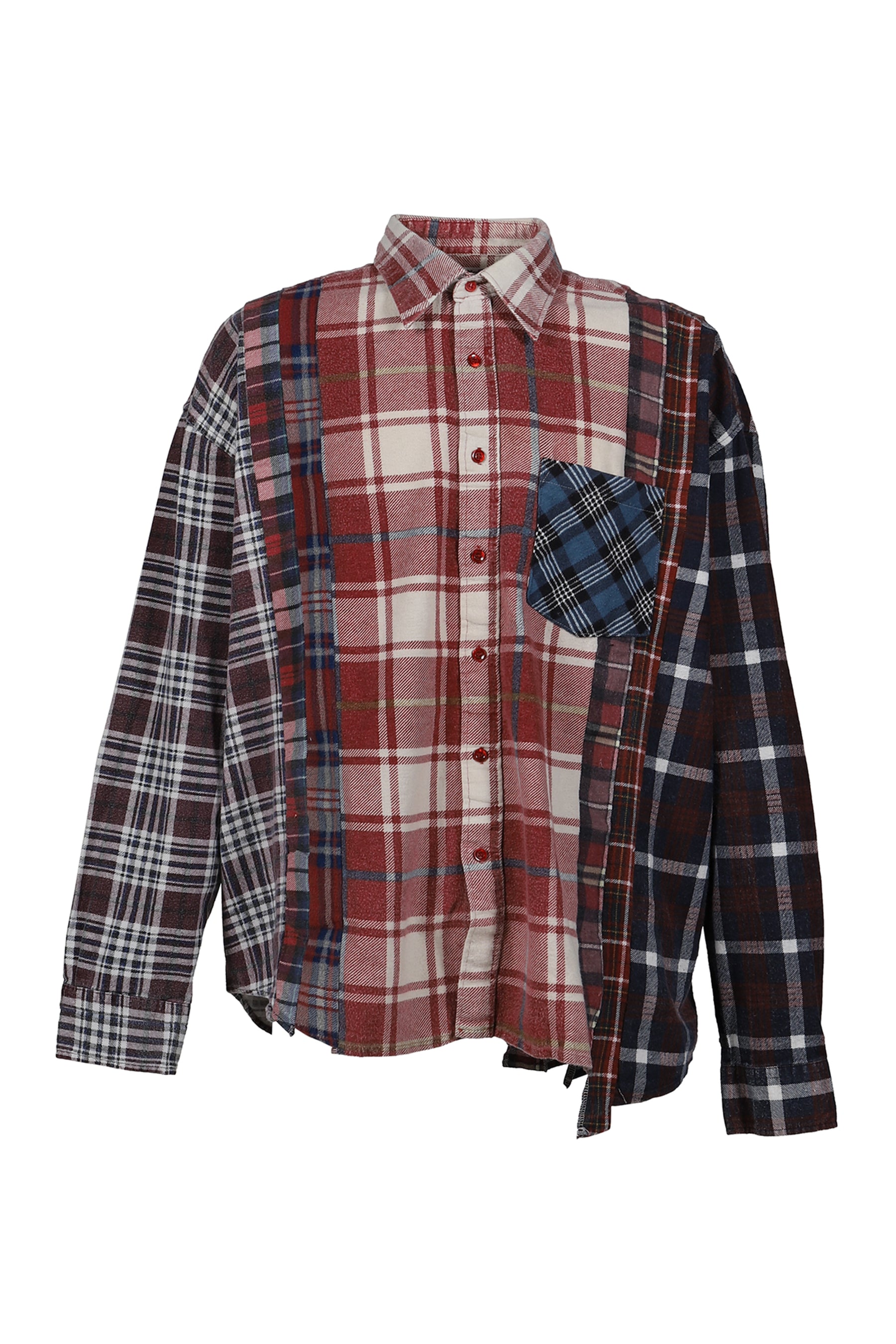 FLANNEL SHIRT -> 7 CUTS WIDE SHIRT / ASSORT