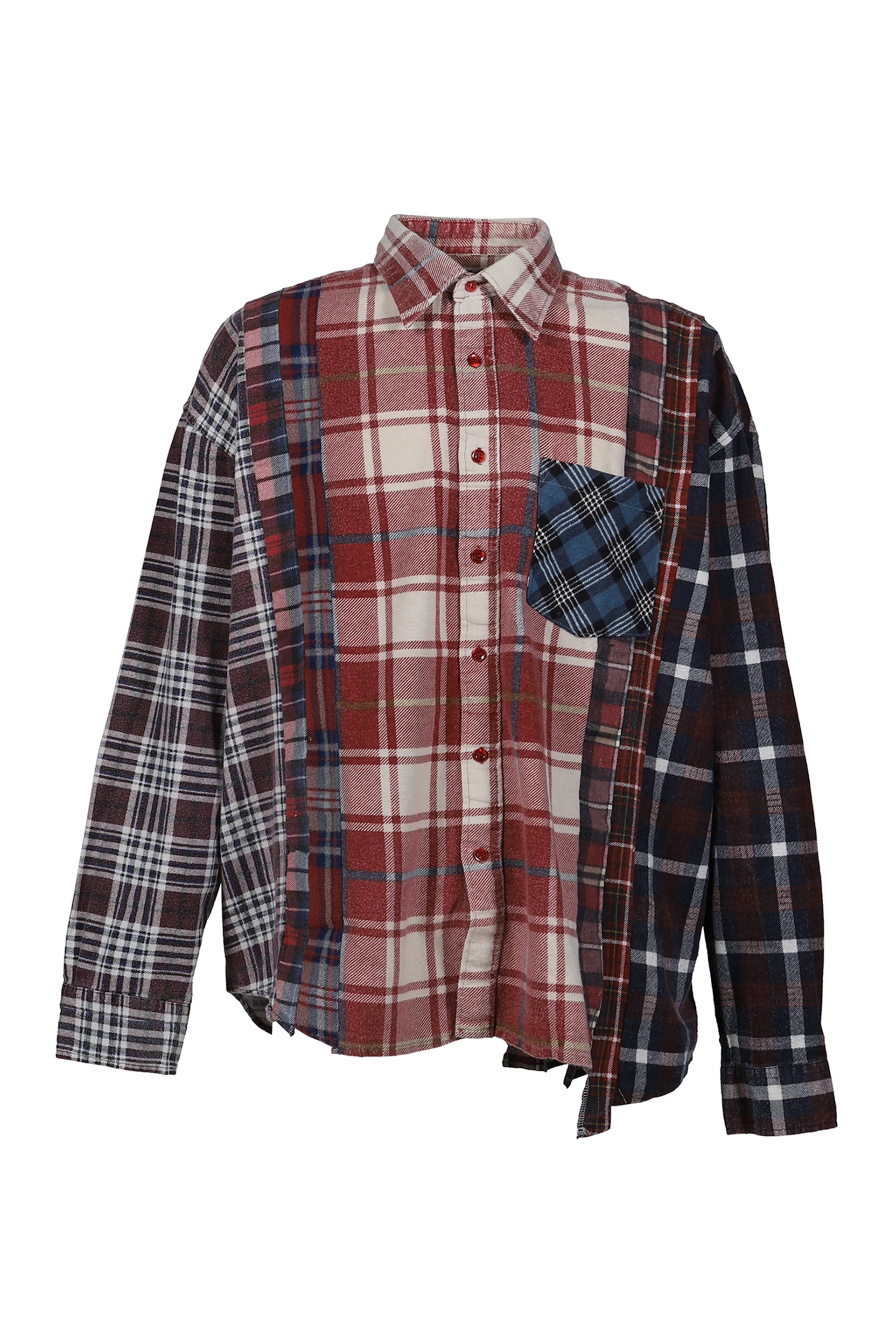FLANNEL SHIRT -> 7 CUTS WIDE SHIRT / ASSORT