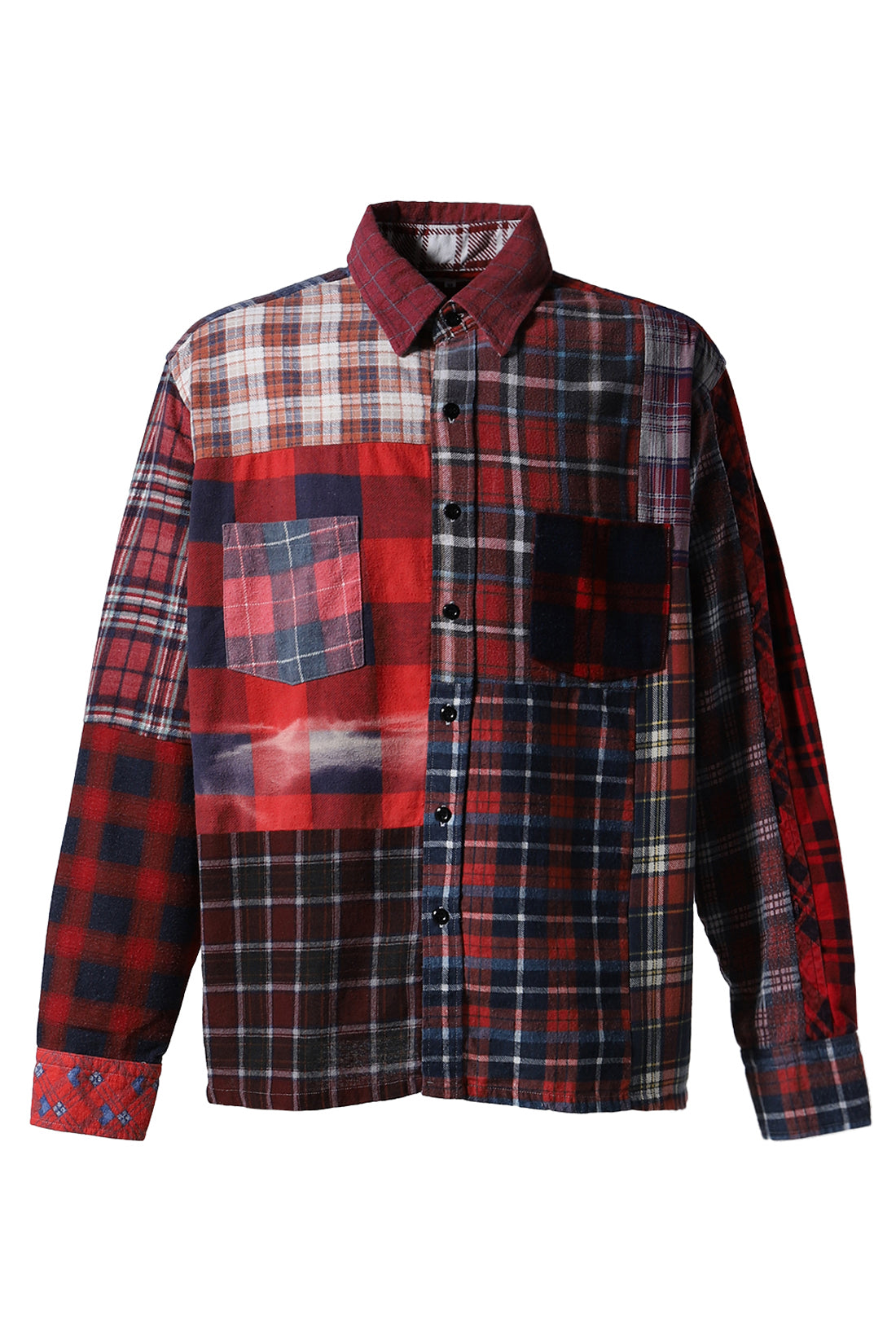 FLANNEL SHIRT -> STRAIGHT HEM SHIRT / ASSORTED