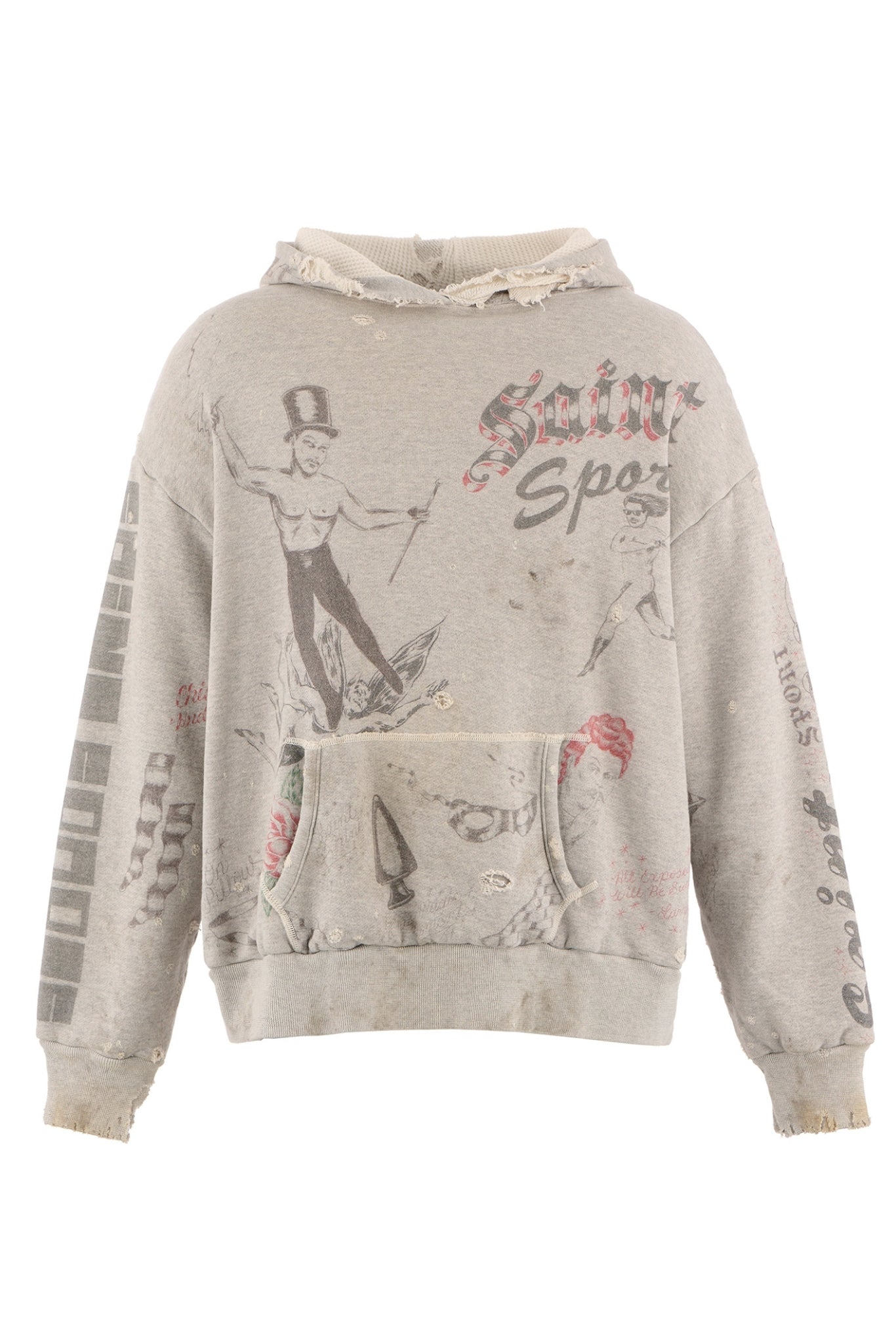 ALX_HOODIE/DRAWING / GRY