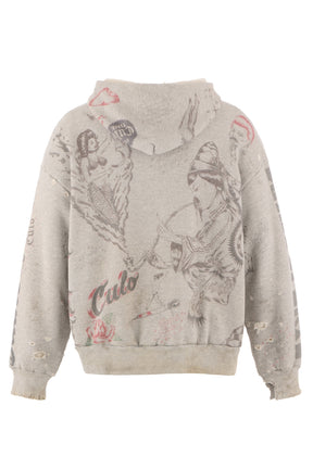 ALX_HOODIE/DRAWING / GRY